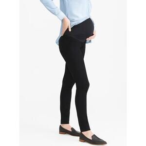 J Crew Maternity Over Belly Jeans 25 0 Black NWT Skinny Ankle AO592 J.Crew